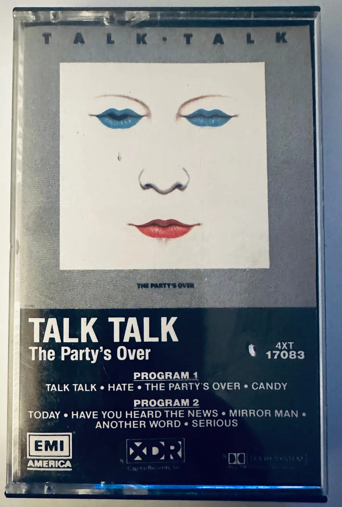 Talk Talk - The Party's Over  Cassette Tape - Used 1