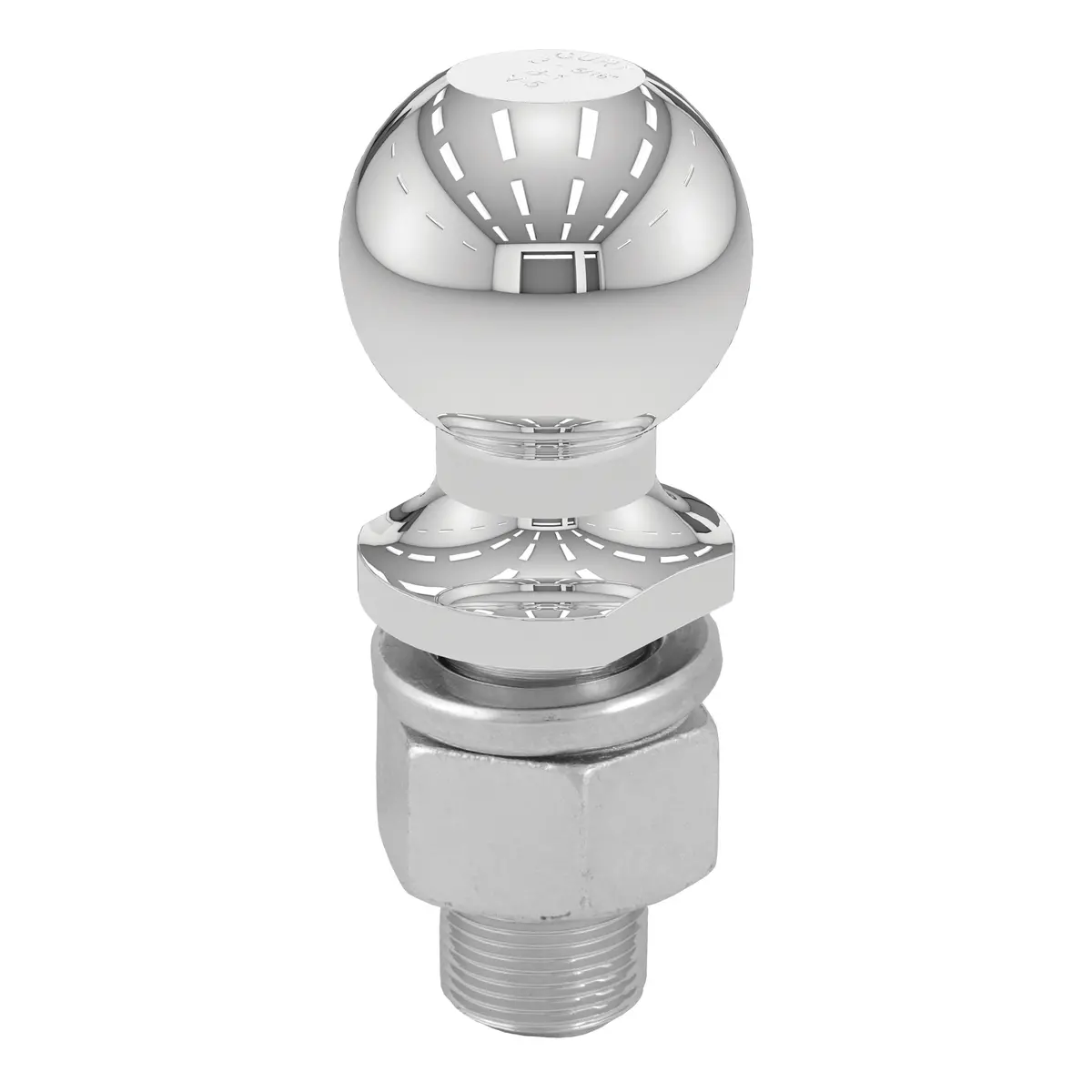 Curt 40006 Chrome Trailer Hitch Ball, 10,000 Lbs, 2-5/16-Inch Diameter, 1-1/4 X 2-5/8-Inch Shank 1
