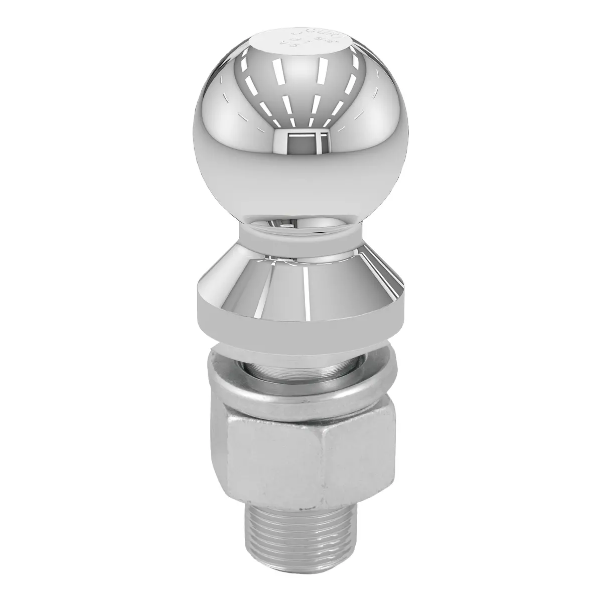 Curt 40008 Chrome Trailer Hitch Ball, 20,000 Lbs., 2-5/16-Inch Diameter Tow Ball With 1-1/4-Inch X 2-5/16-Inch Shank 1