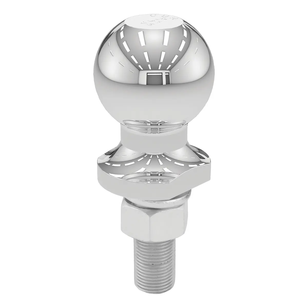Curt 40018 Chrome Trailer Hitch Ball, 3,500 Lbs., 2-Inch Diameter Tow Ball With 3/4-Inch X 2-1/8-Inch Shank 1