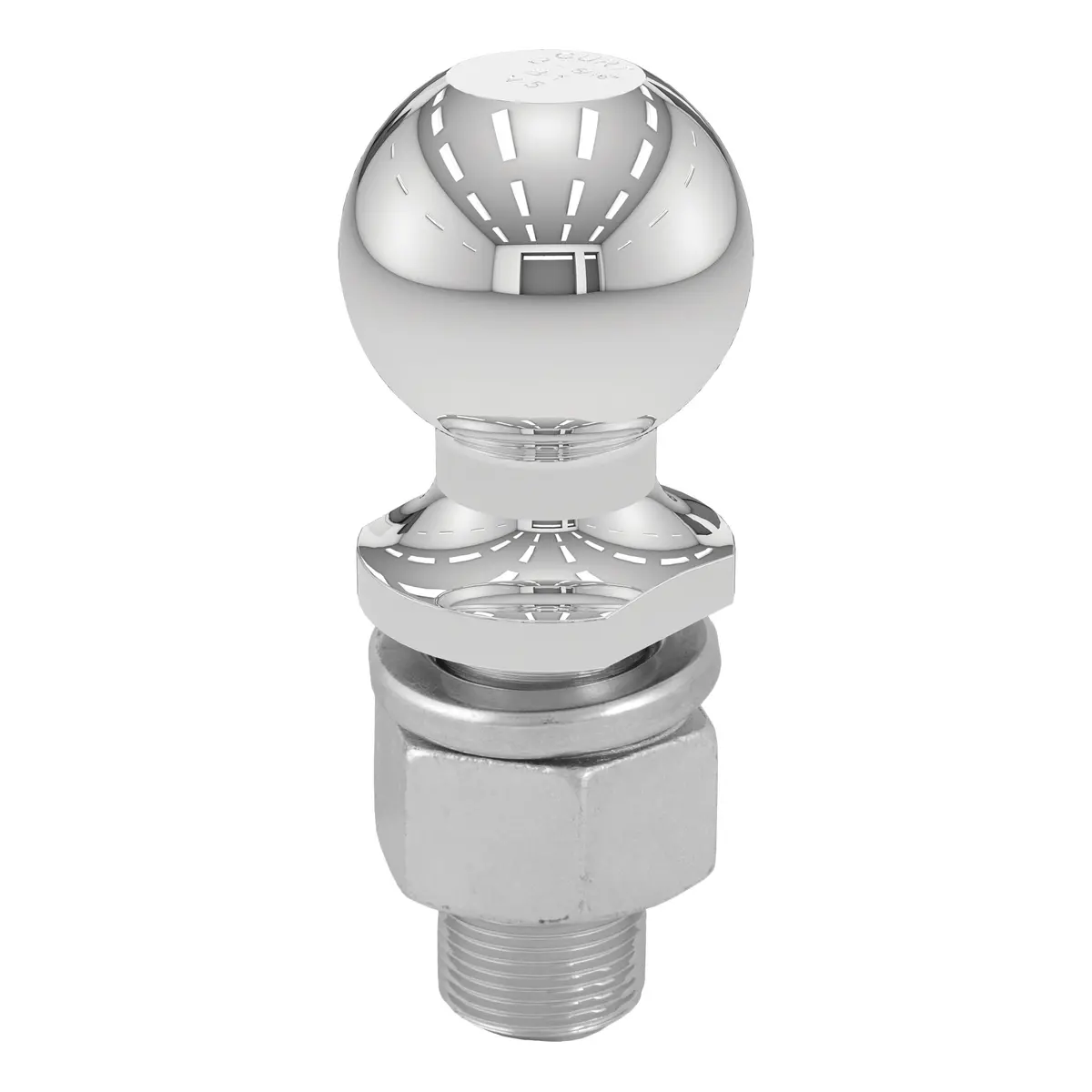 Curt 40030 Chrome Trailer Hitch Ball, 15,000 Lbs., 2-5/16-Inch Diameter Tow Ball With 1-1/4-Inch X 2-5/8-Inch Shank 1