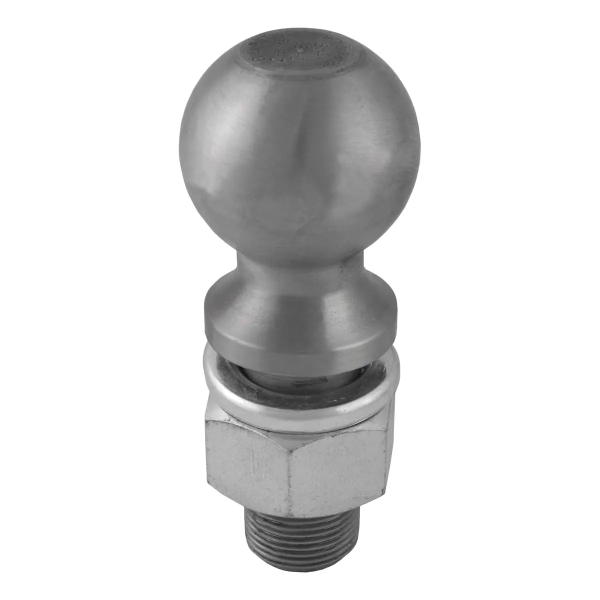 Curt 40085 Raw Steel Trailer Hitch Ball, 30,000 Lbs., 2-5/16-Inch Diameter Tow Ball With 1-1/4-Inch X 2-5/8-Inch Shank 1