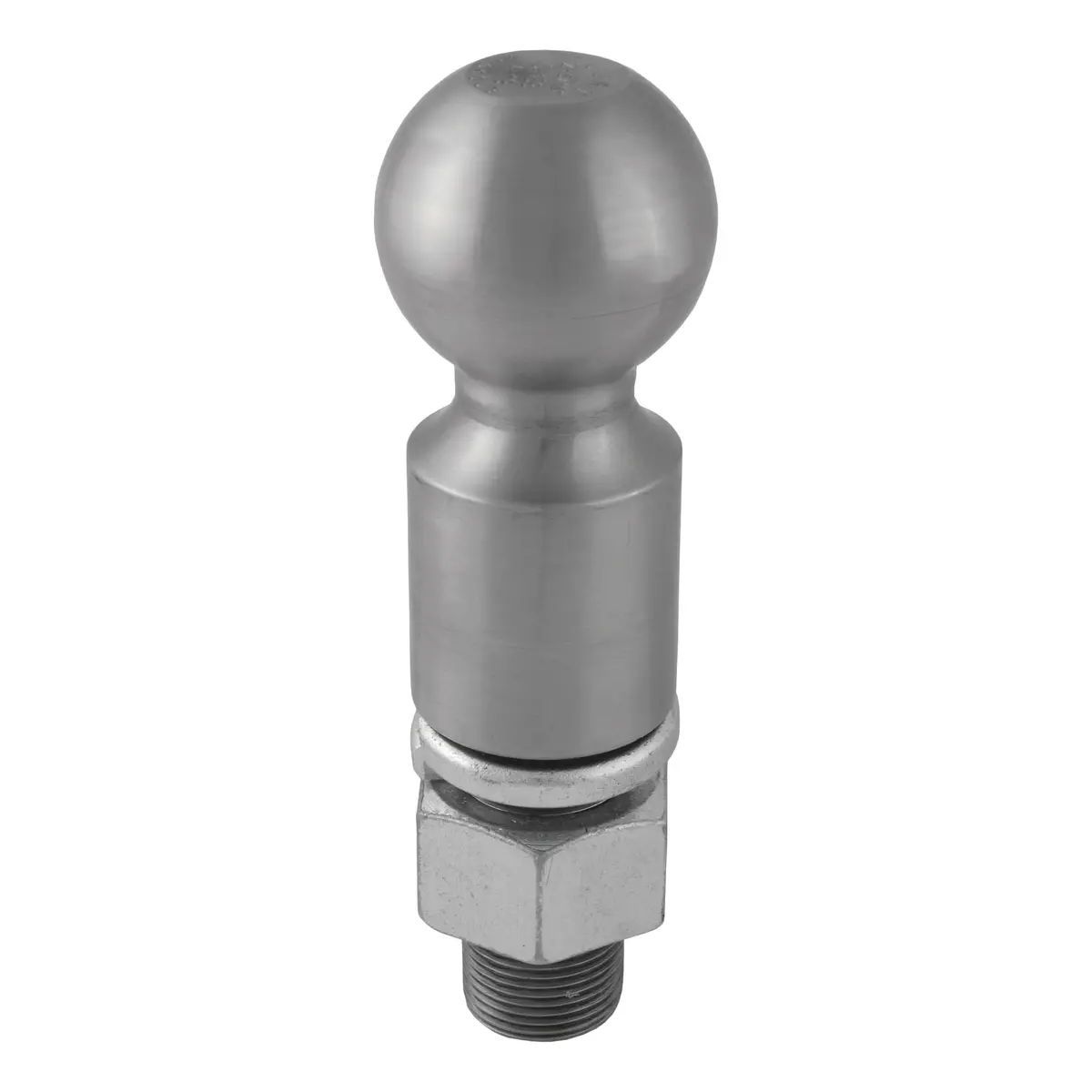 Curt 40087 Raw Steel Trailer Hitch Ball, 25,000 Lbs., 2-Inch Rise, 2-5/16-Inch Diameter Tow Ball With 1-1/4-Inch X 2-5/8-Inch Shank 1