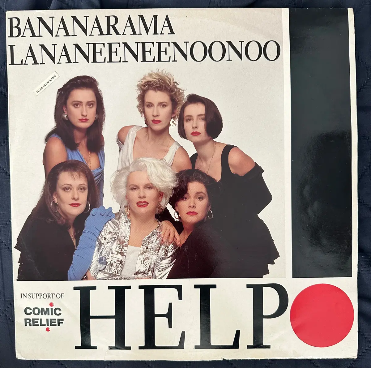 Bananarama  - Help   12" Single Lp Import Used Vinyl 1