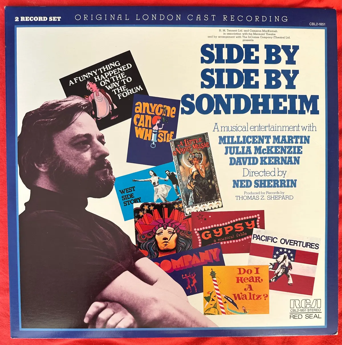 Sondheim - Side By Side London Cast 2Xlp Vinyl - Used 1