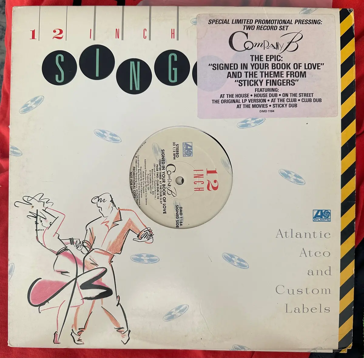 Company B -- Signed In Your Look Of Love (2X 12") Promo Lp Vinyl - Used 1