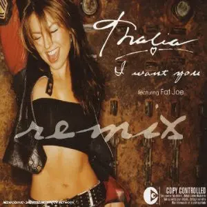 Thalia - I Want You (Remixes) Cd Single - Used 1