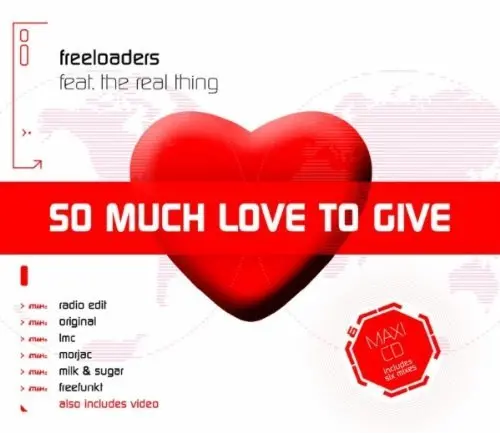 Freeloaders Ft: The Real Thing:  So Much Love To Give (Import Cd Single) Used 1