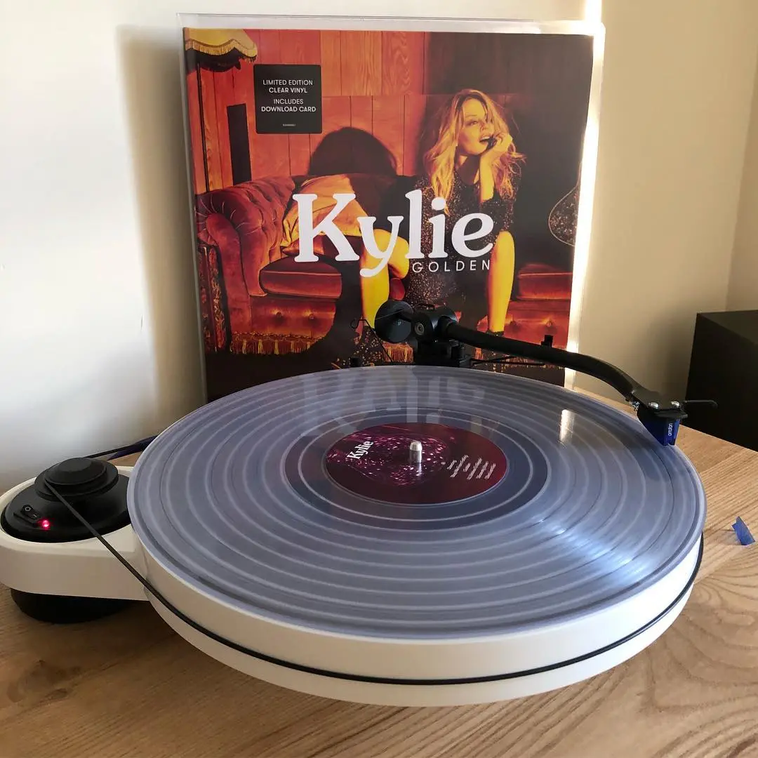 Kylie Minogue - Golden (Clear Vinyl) Limited Edition Lp (Us Orders Only) New 2