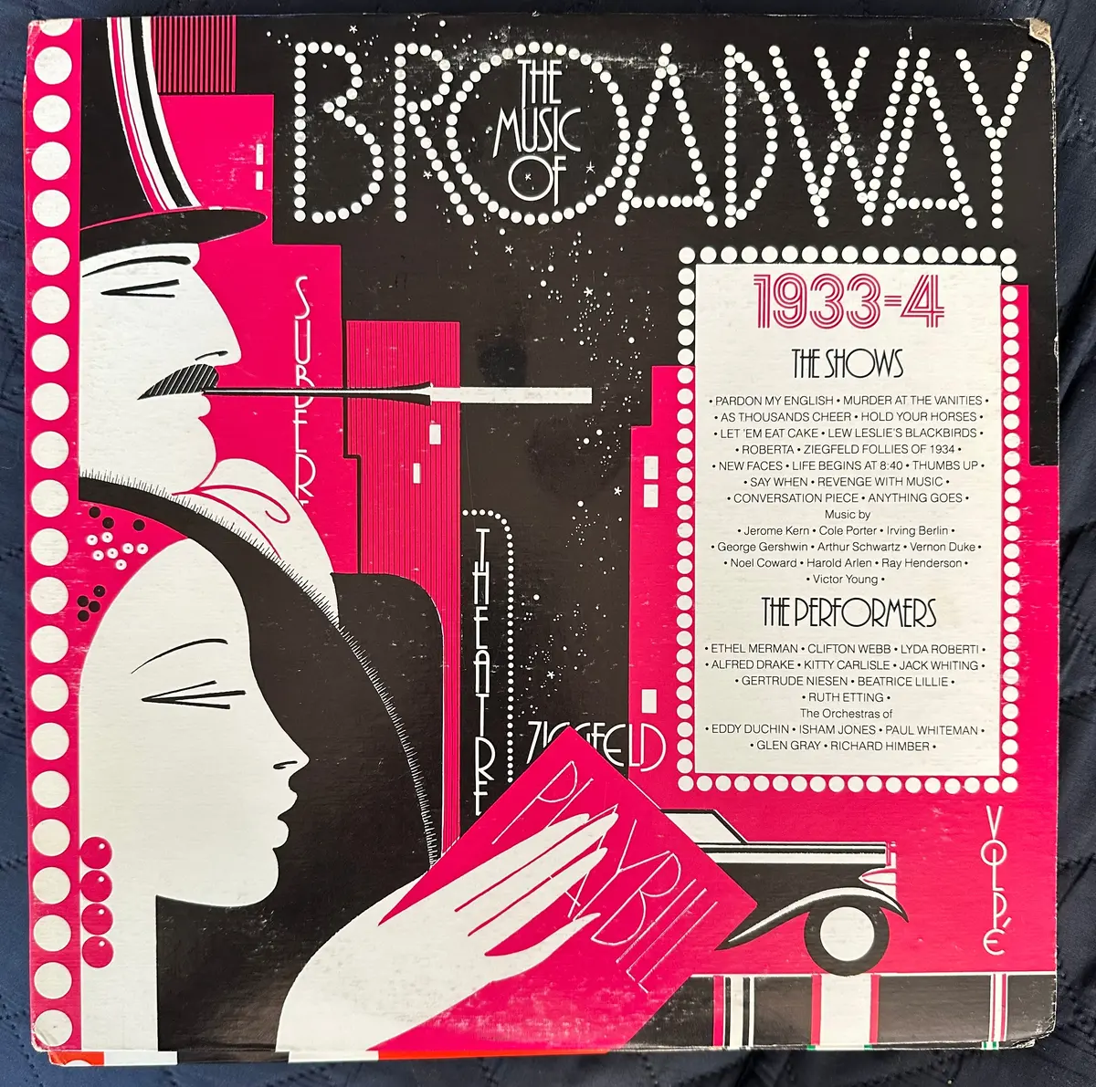 The Music Of Broadway 1933-34  Lp Vinyl Used 1