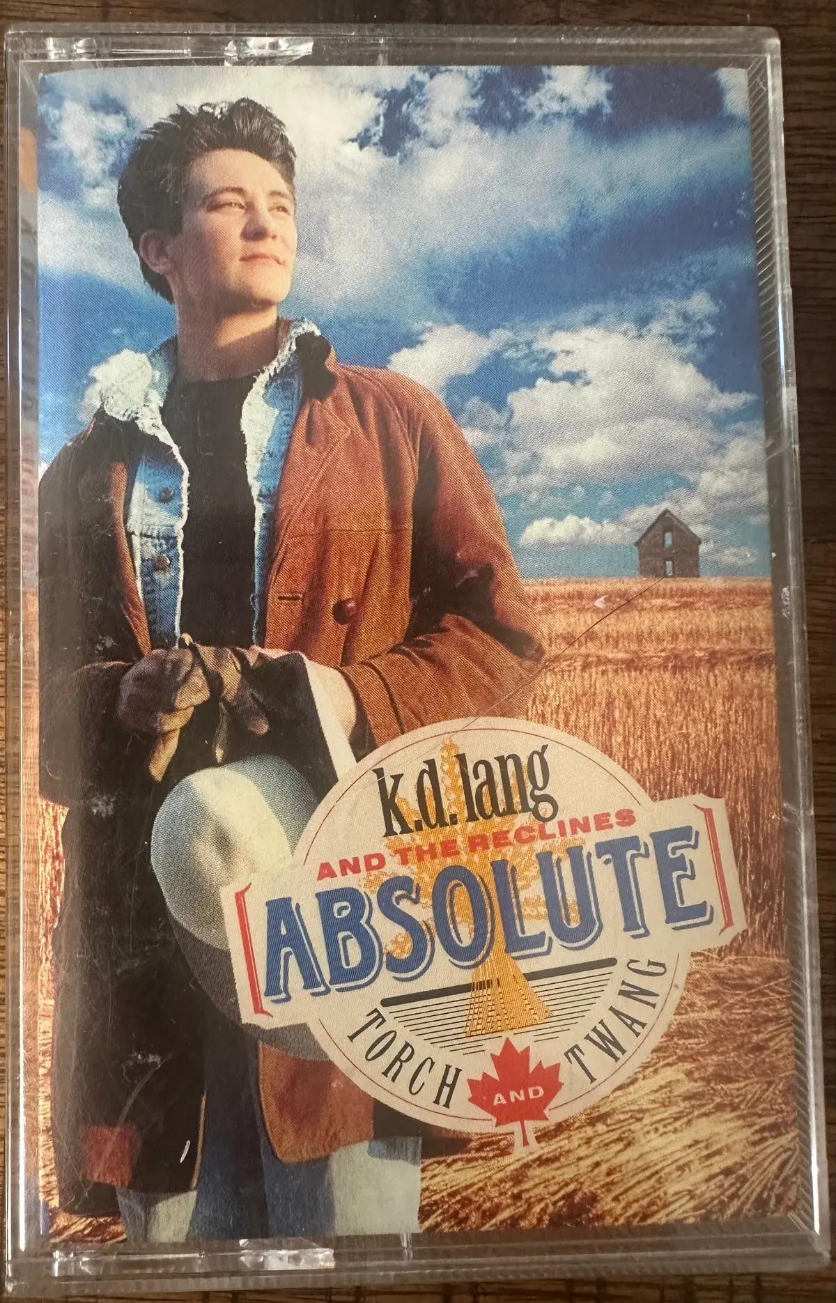 K.D. Lang - Absolute Torch Twang Cassette Tape - Used 1