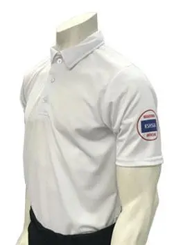 Kansas Kshsaa Logo Dye Sublimated Men's White Volleyball Shirts 1