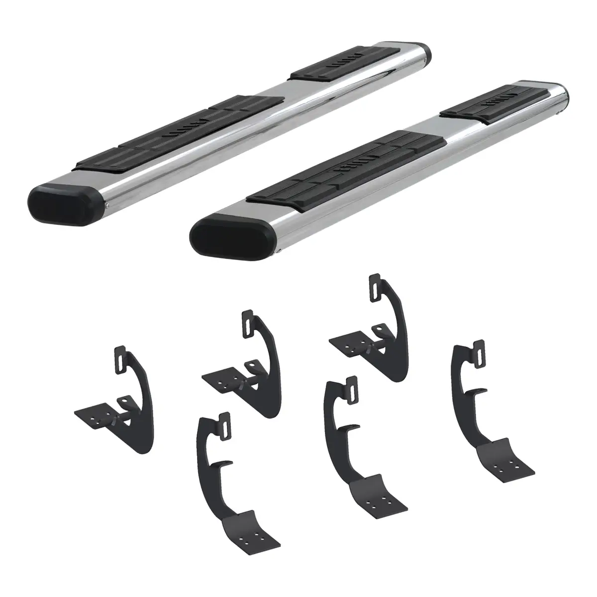 Aries 4444002 75-Inch Oval Polished Stainless Steel Nerf Bars, Select Chevrolet Silverado, Tahoe, Gmc Sierra, Yukon 1