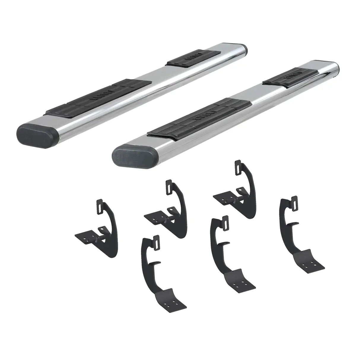 Aries 4444003 91-Inch Oval Polished Stainless Steel Nerf Bars, Select Chevrolet And Gmc Trucks 1