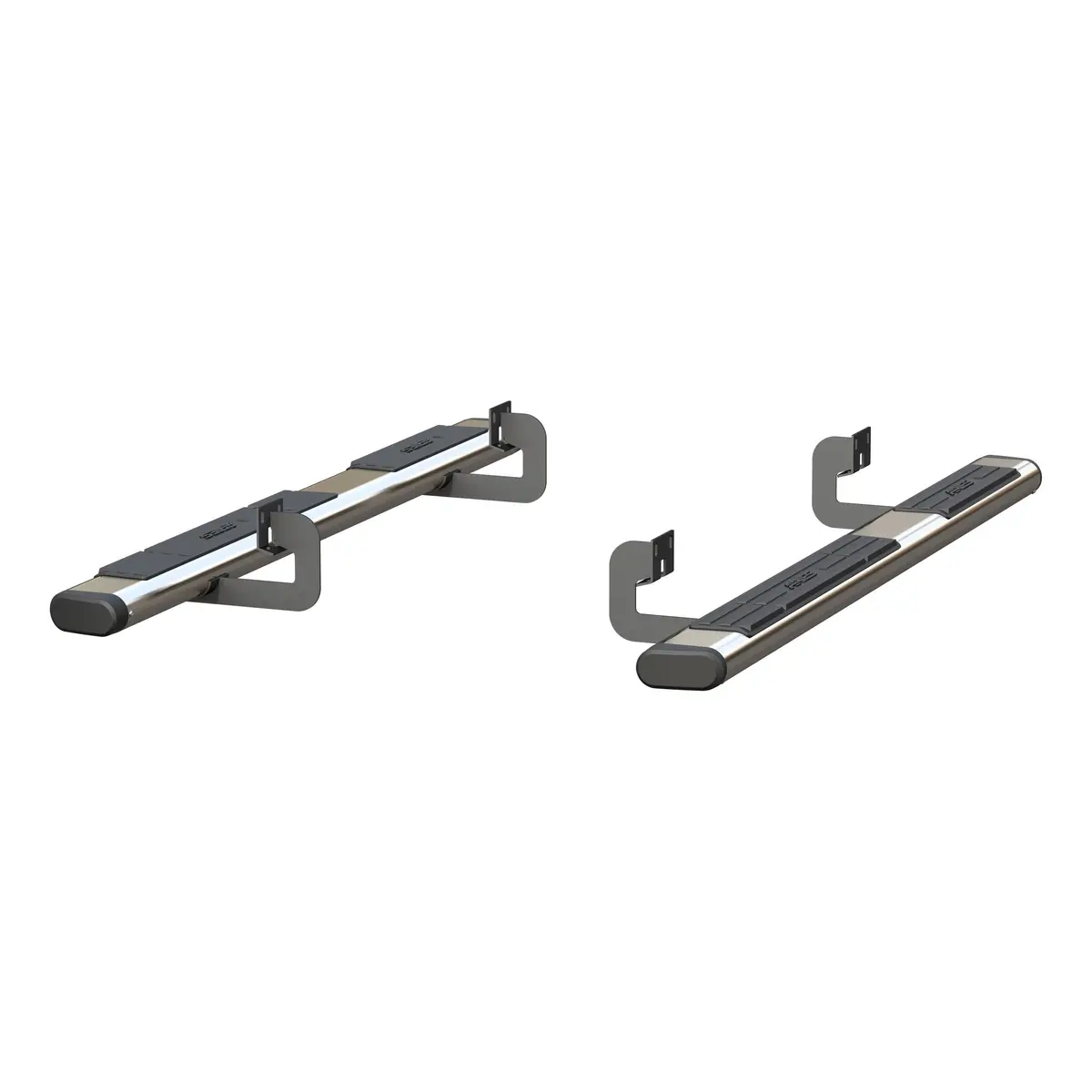 Aries 4444018 75-Inch Oval Polished Stainless Steel Nerf Bars, Select Ford F-150 1