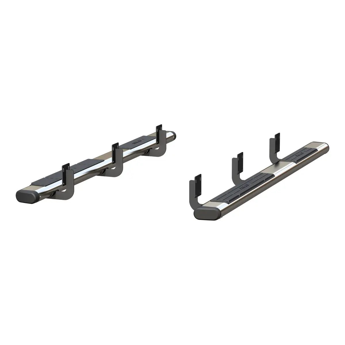 Aries 4444025 85-Inch Oval Polished Stainless Steel Nerf Bars, Select Ford F-250, F-350, F-450, F-550 Super Duty 1