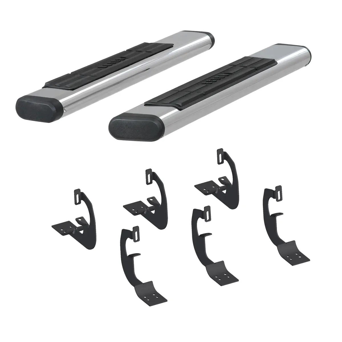 Aries 4444036 53-Inch Oval Polished Stainless Steel Nerf Bars, Select Toyota Tacoma 1