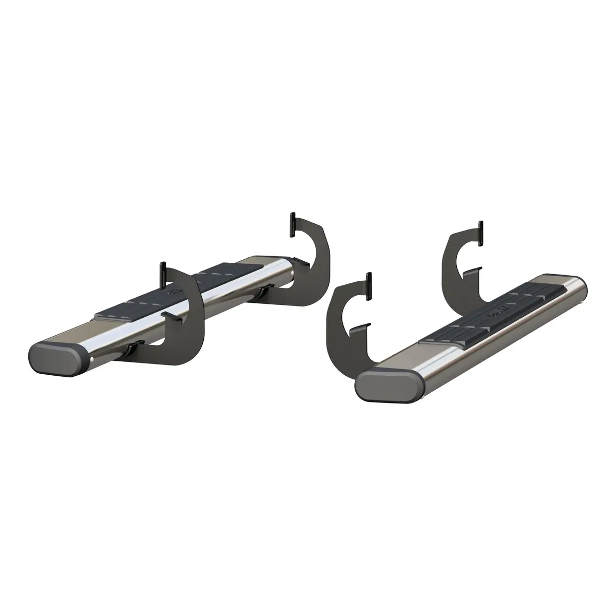 Aries 4444040 53-Inch Oval Polished Stainless Steel Nerf Bars, Select Chevrolet Silverado, Gmc Sierra 1