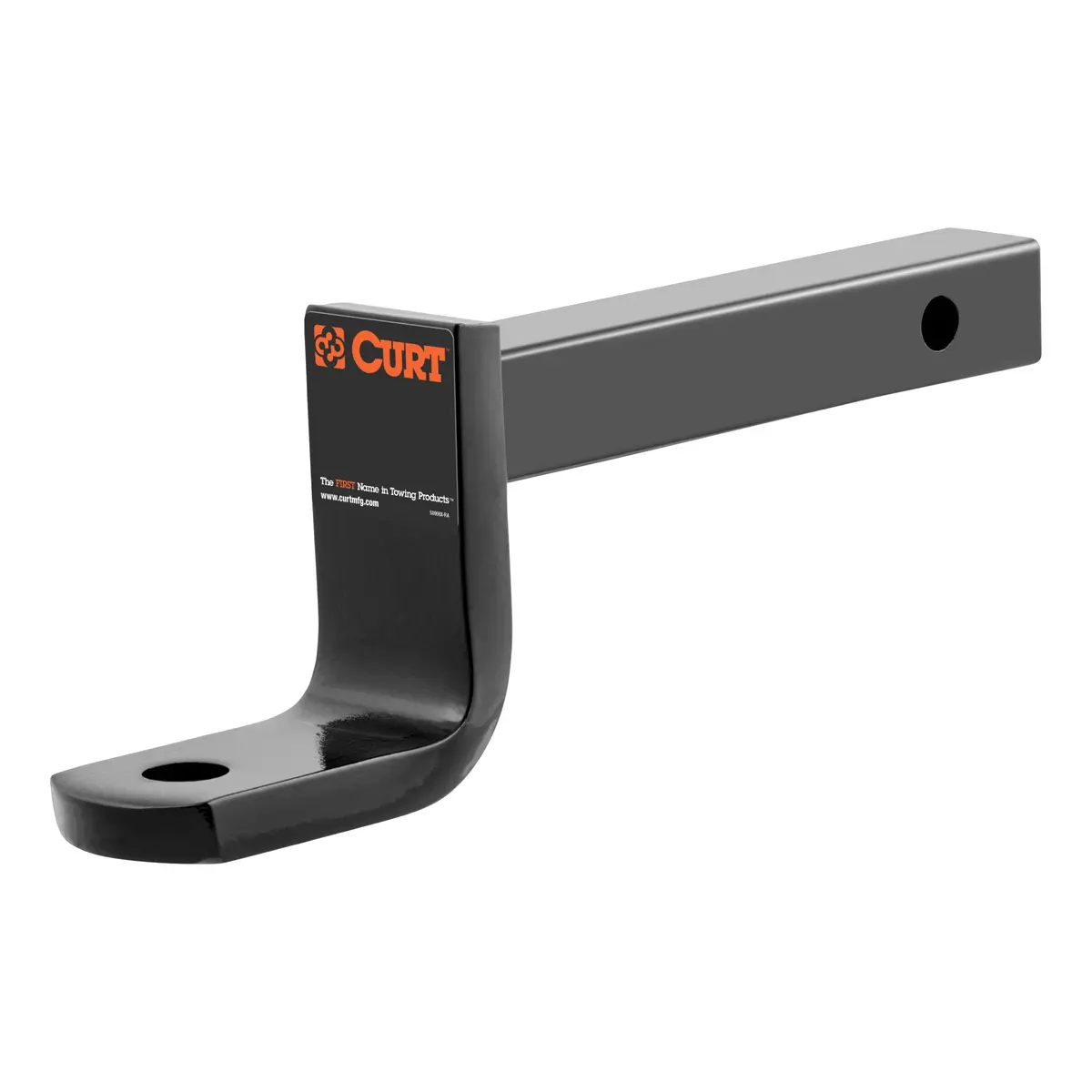 Curt 45016 Class 2 Trailer Hitch Ball Mount, Fits 1-1/4-Inch Receiver, 3,500 Lbs. Gtw, 3/4-Inch Ball Hole, 3-1/4-Inch Drop, 2-5/8-Inch Rise 1