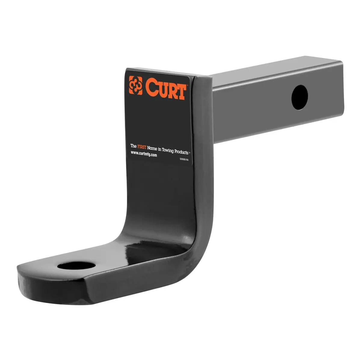 Curt 45017 Class 2 Trailer Hitch Ball Mount, Fits 1-1/4-Inch Receiver, 3,500 Lbs. Gtw, 3/4-Inch Ball Hole, 3-1/4-Inch Drop, 2-5/8-Inch Rise 1