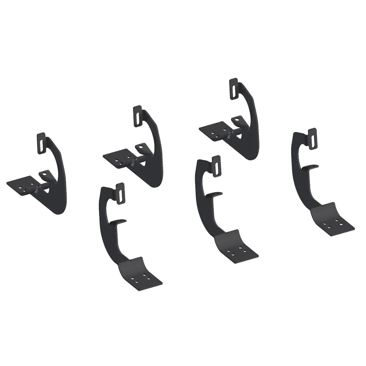 Aries 4501 Mounting Brackets For 6-Inch Oval Nerf Bars, Sold Separately 1