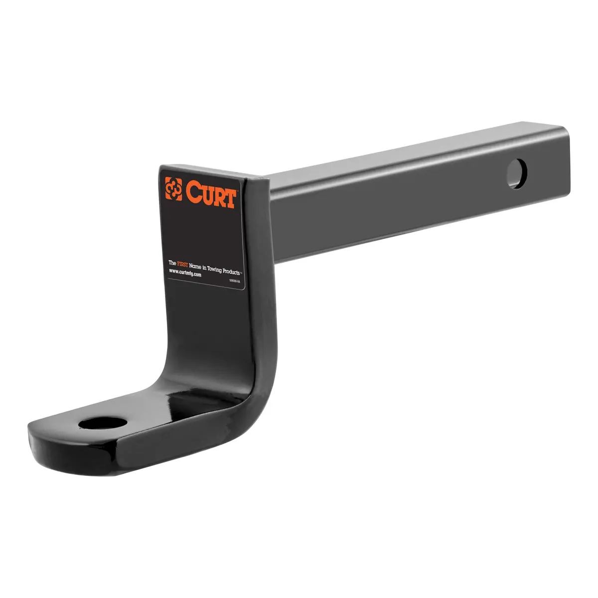 Curt 45026 Class 1 Trailer Hitch Ball Mount, Fits 1-1/4-Inch Receiver, 2,000 Lbs. Gtw, 3/4-Inch Ball Hole, 3-1/4-Inch Drop, 2-5/8-Inch Rise 1