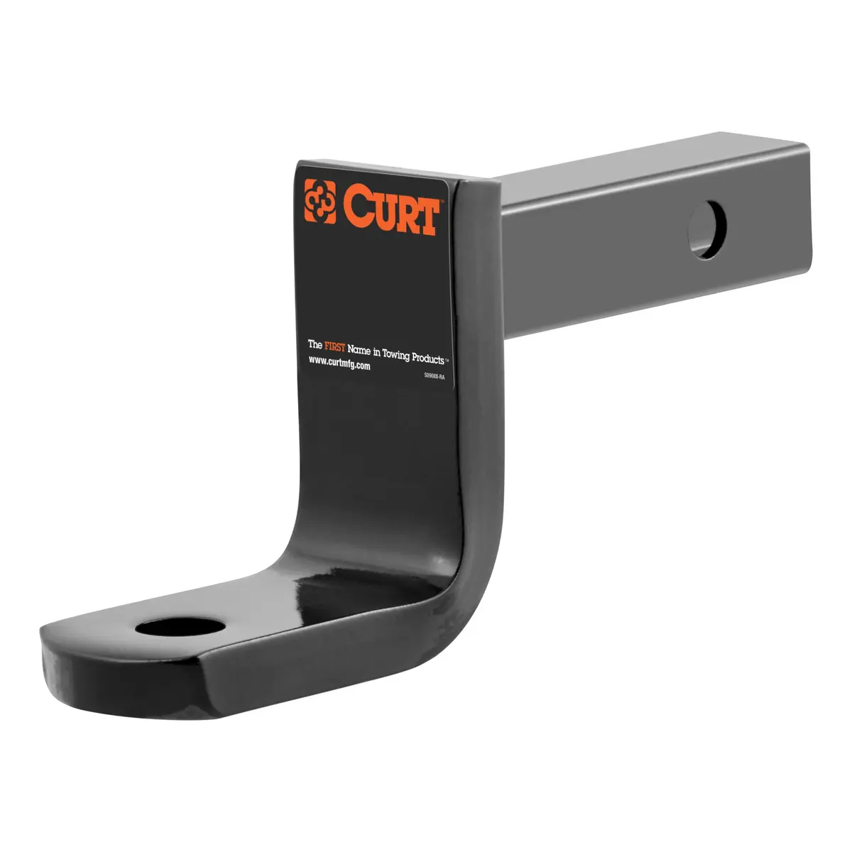 Curt 45027 Class 1 Trailer Hitch Ball Mount, Fits 1-1/4-Inch Receiver, 2,000 Lbs. Gtw, 3/4-Inch Ball Hole, 3-1/4-Inch Drop, 2-5/8-Inch Rise 1