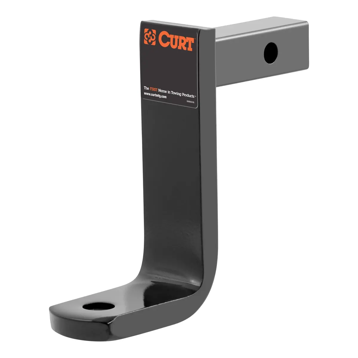 Curt 45028 Class 1 Trailer Hitch Ball Mount, Fits 1-1/4-Inch Receiver, 2,000 Lbs. Gtw, 3/4-Inch Ball Hole, 6-Inch Drop, 4-5/8-Inch Rise 1