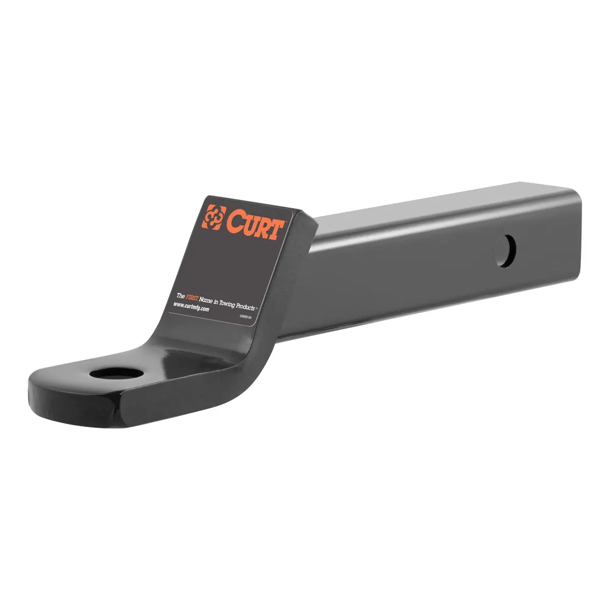 Curt 45040 Class 3 Trailer Hitch Ball Mount, Fits 2-Inch Receiver, 7,500 Lbs. Gtw, 1-Inch Ball Hole, 2-Inch Drop, 3/4-Inch Rise 1