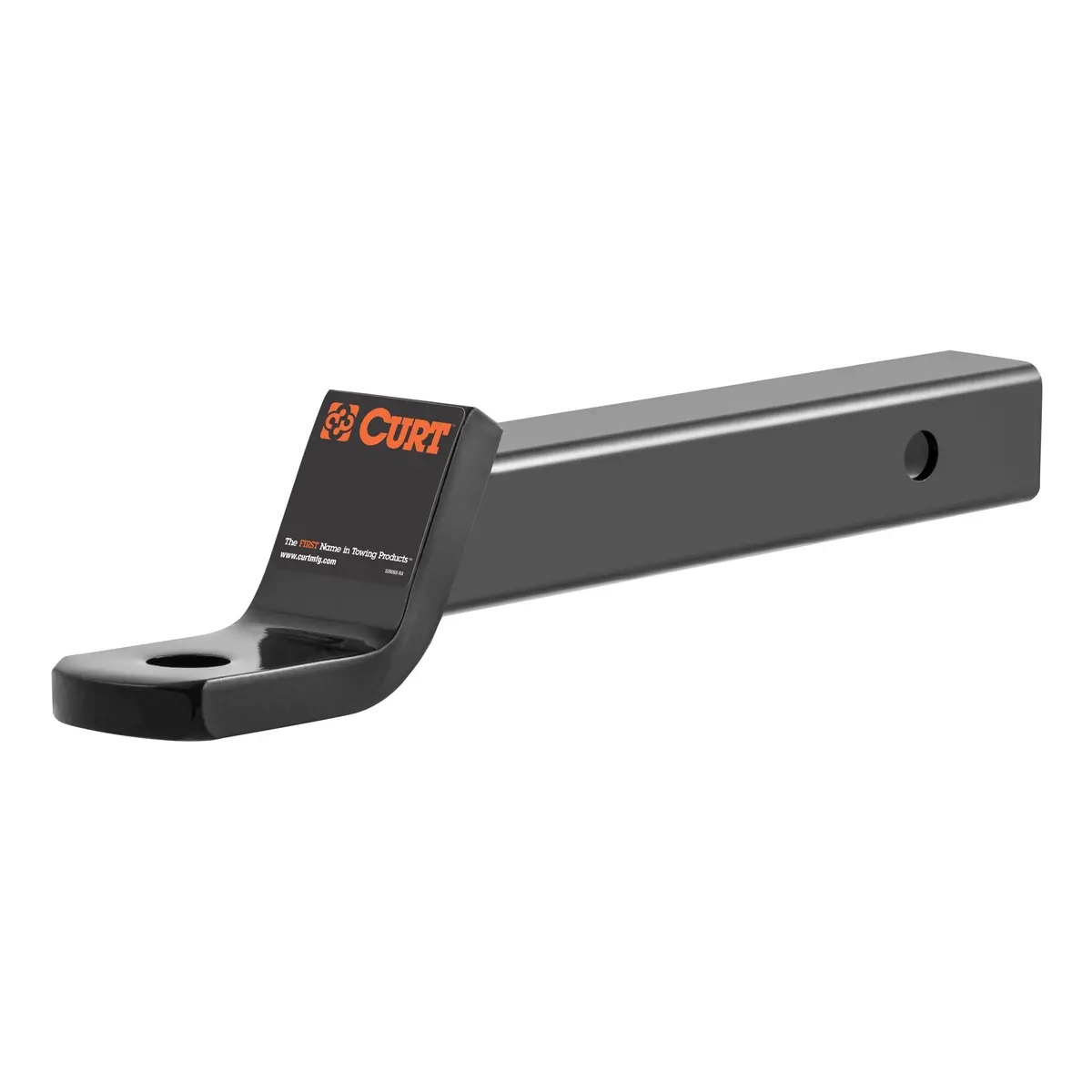 Curt 45260 Class 3 Trailer Hitch Ball Mount, Fits 2-Inch Receiver, 7,500 Lbs. Gtw, 1-Inch Ball Hole, 2-Inch Drop, 3/4-Inch Rise 1