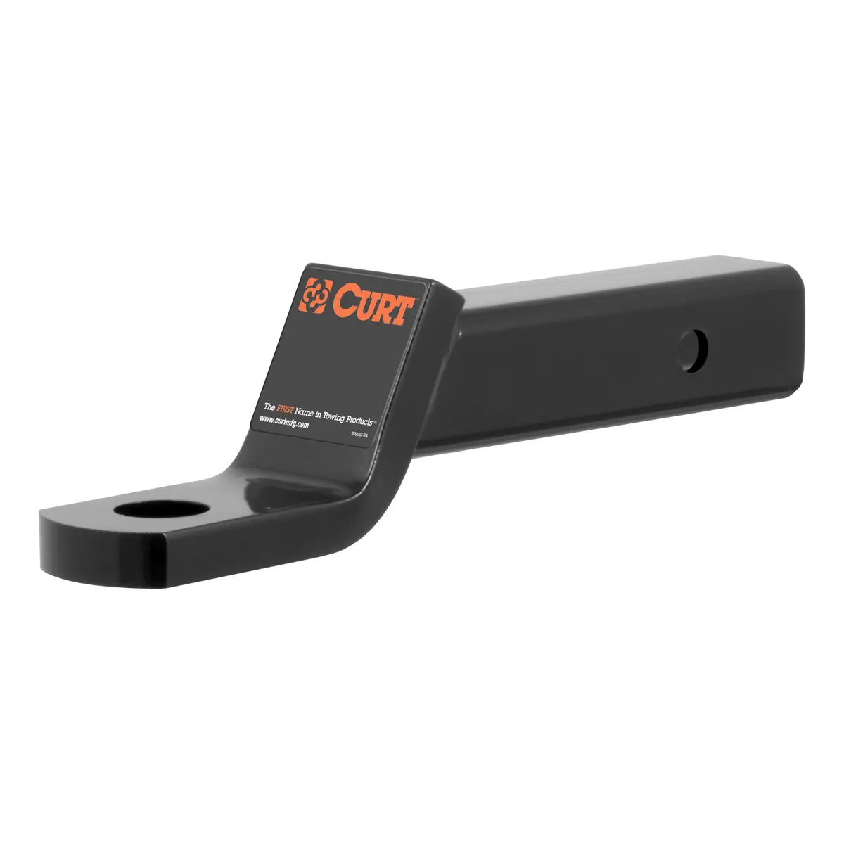 Curt 45310 Class 4 Trailer Hitch Ball Mount, Fits 2-Inch Receiver, 10,000 Lbs. Gtw, 1-1/4-Inch Ball Hole, 2-Inch Drop, 1-Inch Rise 1