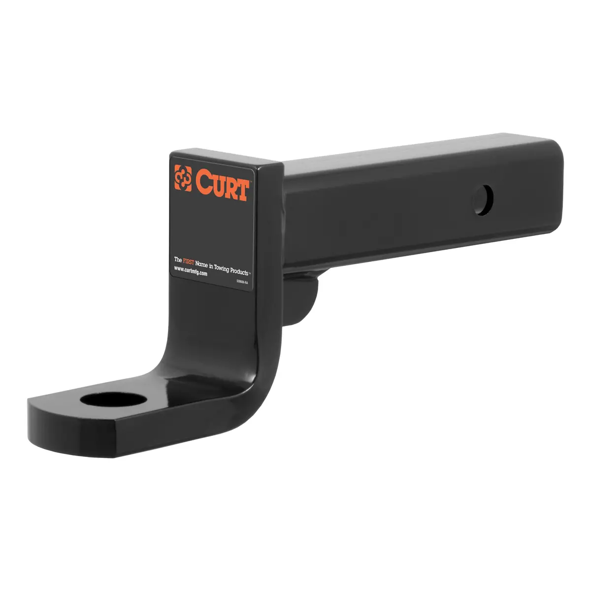 Curt 45311 Class 4 Trailer Hitch Ball Mount, Fits 2-Inch Receiver, 10,000 Lbs. Gtw, 1-1/4-Inch Ball Hole, 4-Inch Drop, 2-3/4-Inch Rise 1