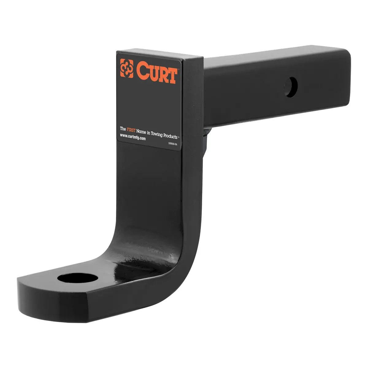 Curt 45336 Class 4 Trailer Hitch Ball Mount, Fits 2-Inch Receiver, 10,000 Lbs. Gtw, 1-1/4-Inch Ball Hole, 6-Inch Drop, 4-3/4-Inch Rise 1