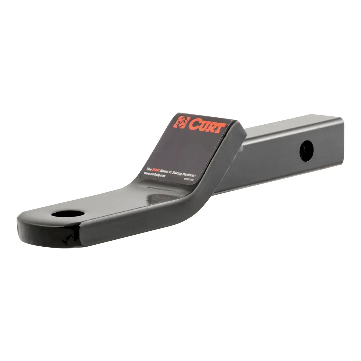 Curt 45503 Class 2 Trailer Hitch Ball Mount, Fits 1-1/4-Inch Receiver, 3,500 Lbs. Gtw, 3/4-Inch Ball Hole, 1-Inch Drop, 3/8-Inch Rise 1