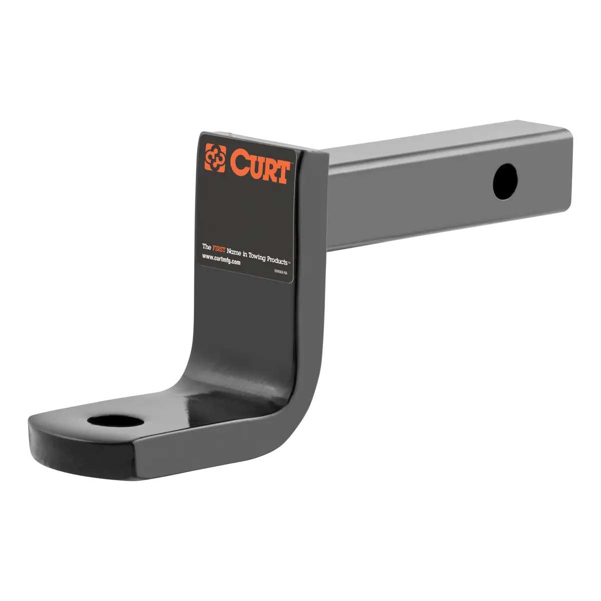 Curt 45521 Class 2 Trailer Hitch Ball Mount, Fits 1-1/4-Inch Receiver, 3,500 Lbs. Gtw, 3/4-Inch Ball Hole, 3-1/4-Inch Drop, 2-5/8-Inch Rise 1