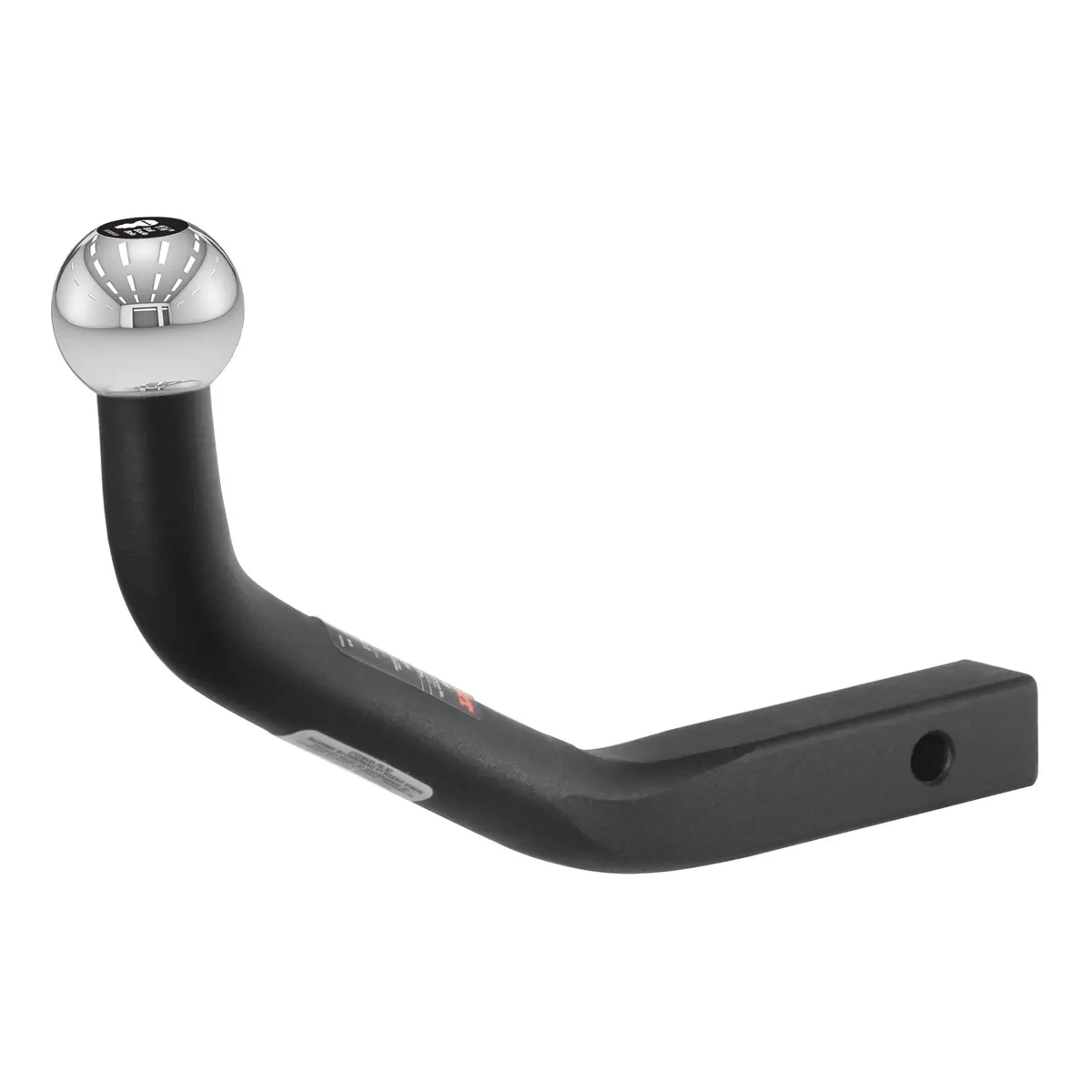 Curt 45561 Euro Mount Trailer Hitch Ball Mount With 1-7/8-Inch Trailer Ball, Fits 1-1/4-Inch Receiver, 3,500 Lbs. Gtw, 5-1/8-Inch Ball Height 1