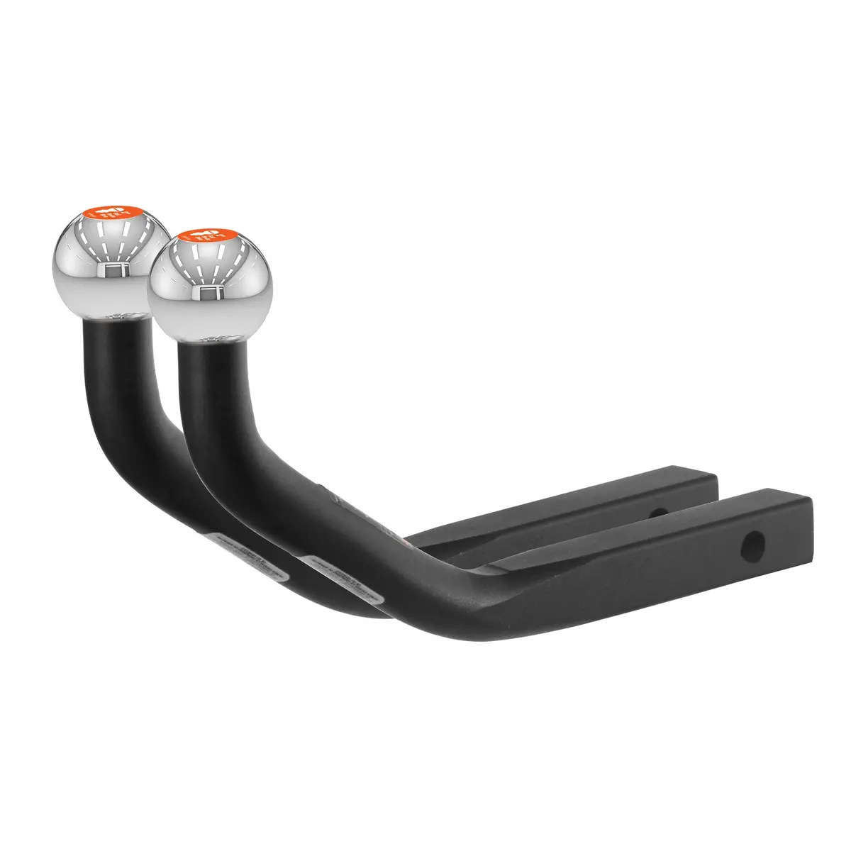 Curt 45592002 Euro Mount Ball Mounts, 2-Inch Balls, Fits 1-1/4-Inch Receiver, 3,500 Lbs., 5-1/8-Inch Height, 2-Pack 1