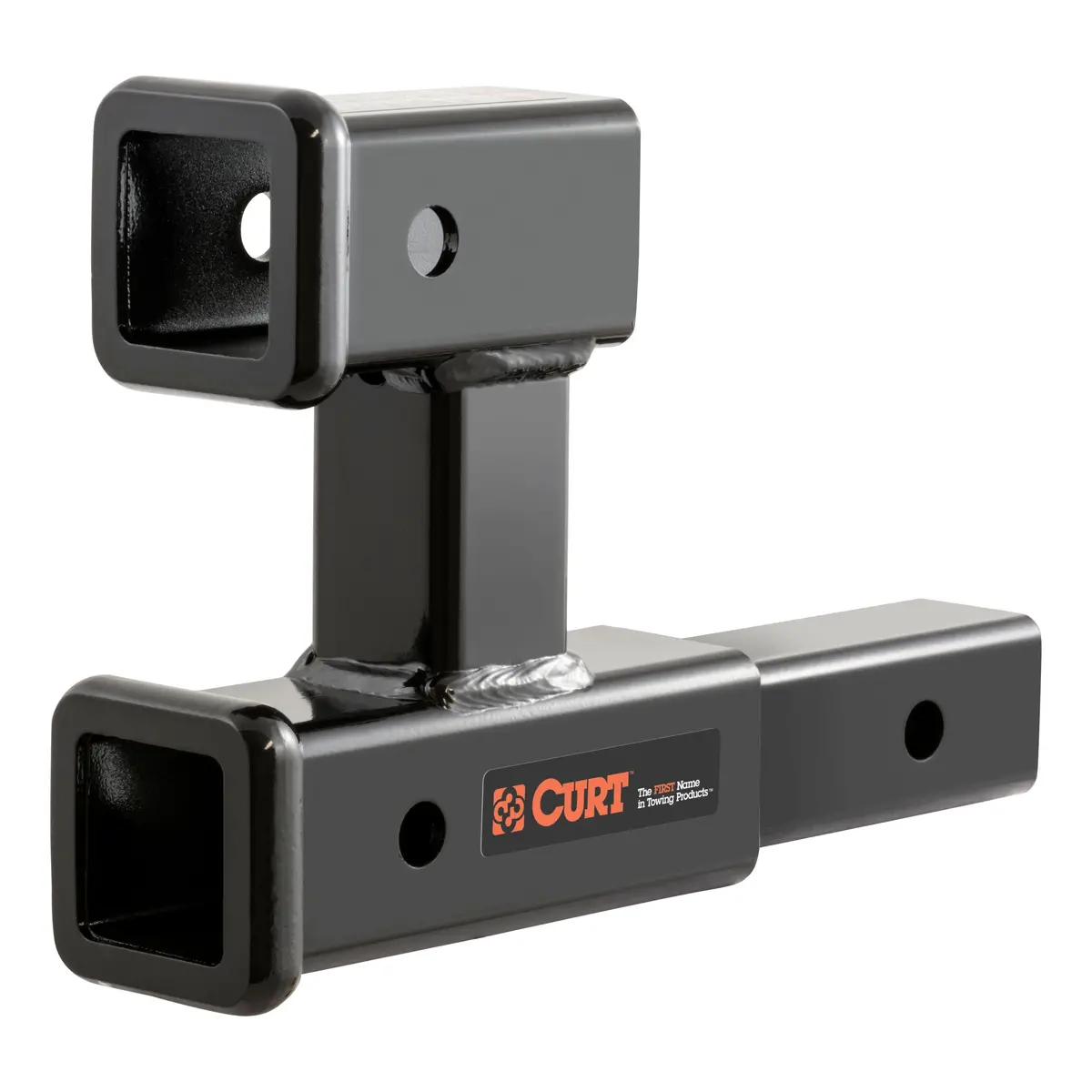 Curt 45792 Dual Receiver Trailer Hitch Ball Mount, 2-Inch, 3,500 Lbs. 1