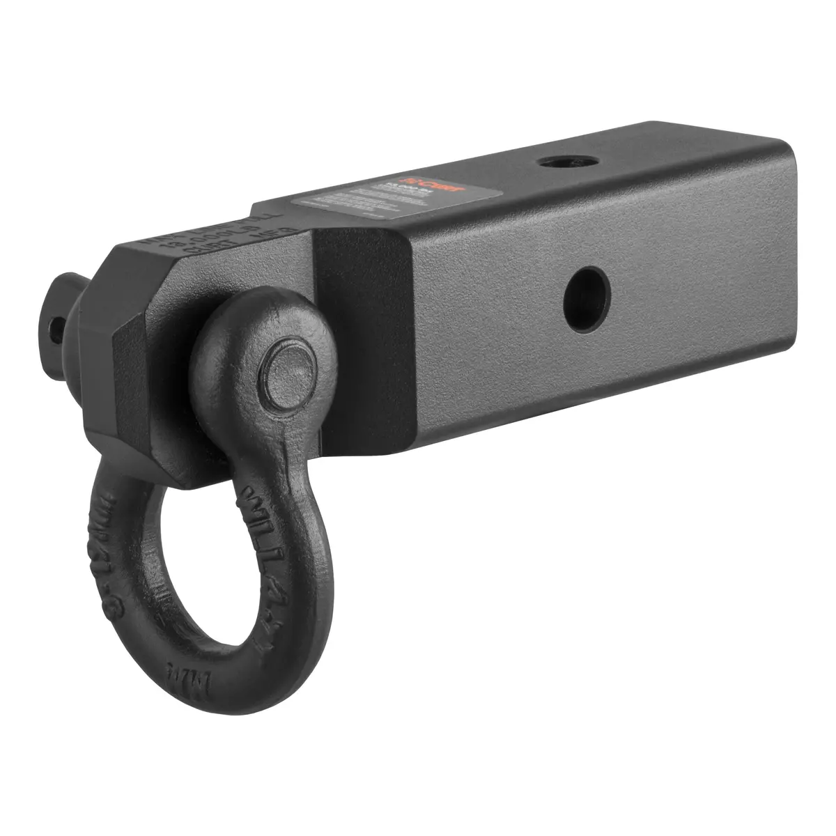 Curt 45831 D-Ring Shackle Mount Trailer Hitch, Fits 2-1/2-Inch Receiver, 13,000 Lbs. 1