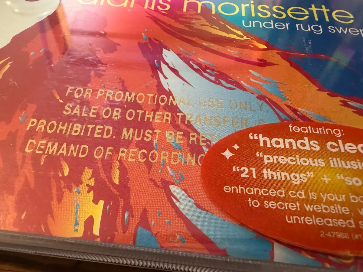 Alanis Morissette - Under Rug Swept (Promo Copy) Cd - Used 2