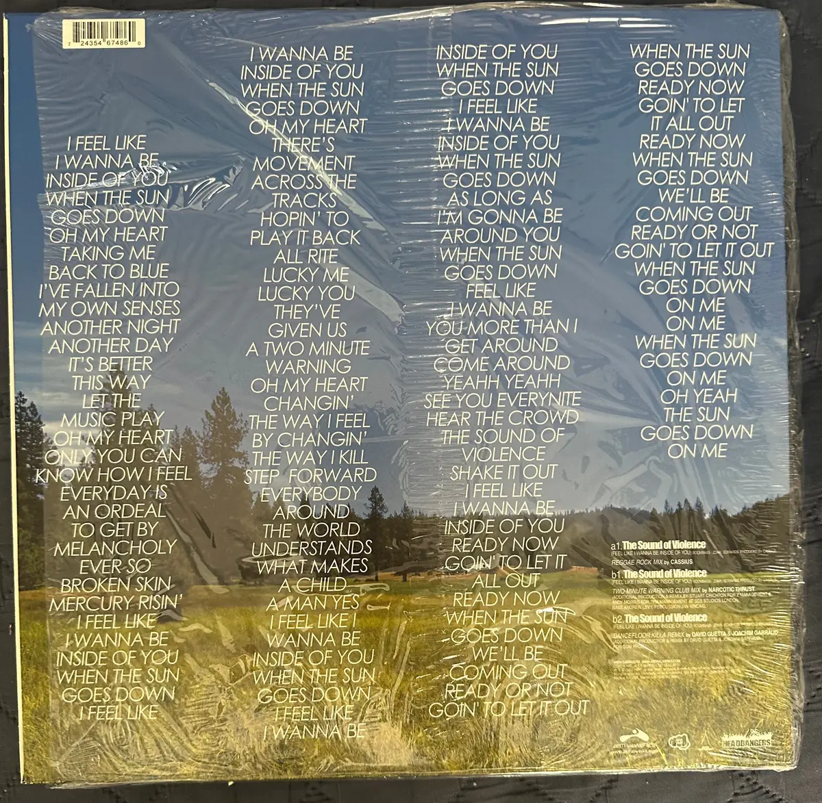 Cassius - The Sound Of Violence 12" Lp Vinyl Single Used 2