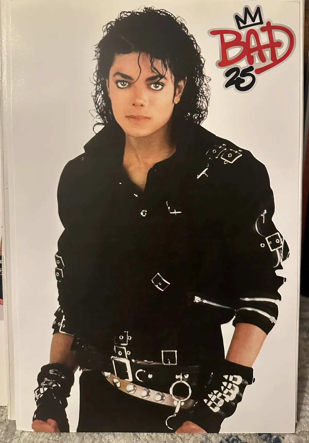 Michael Jackson Bad 25 Official Promo Poster / Print  11X17 1