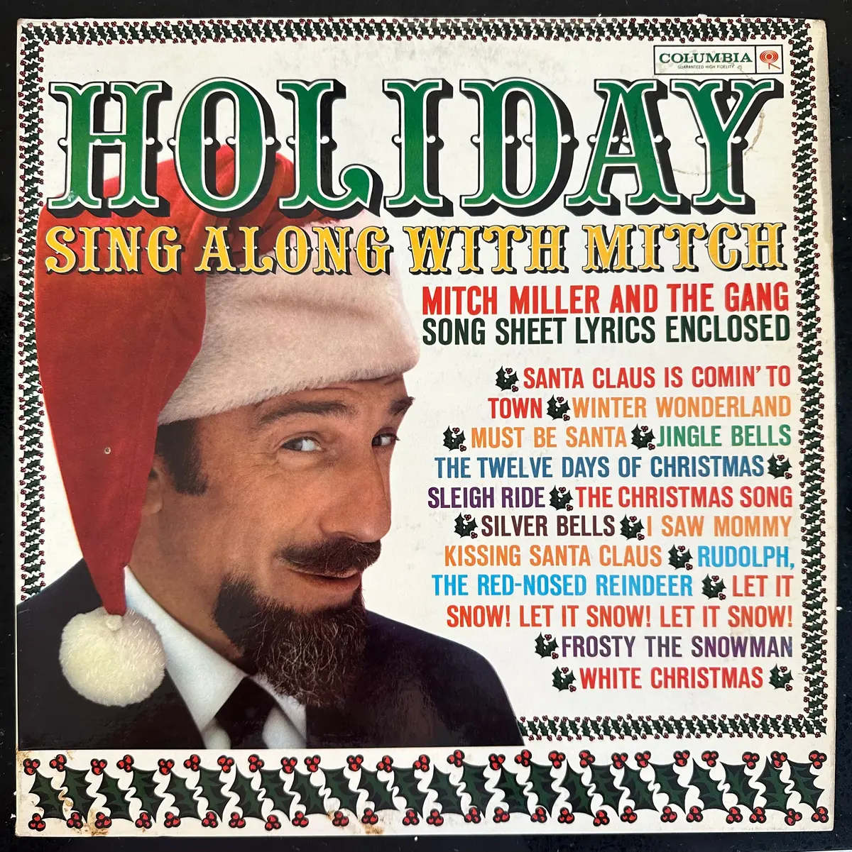 Holiday Sing Along With Mitch - Christmas Lp  Vinyl - Used 1