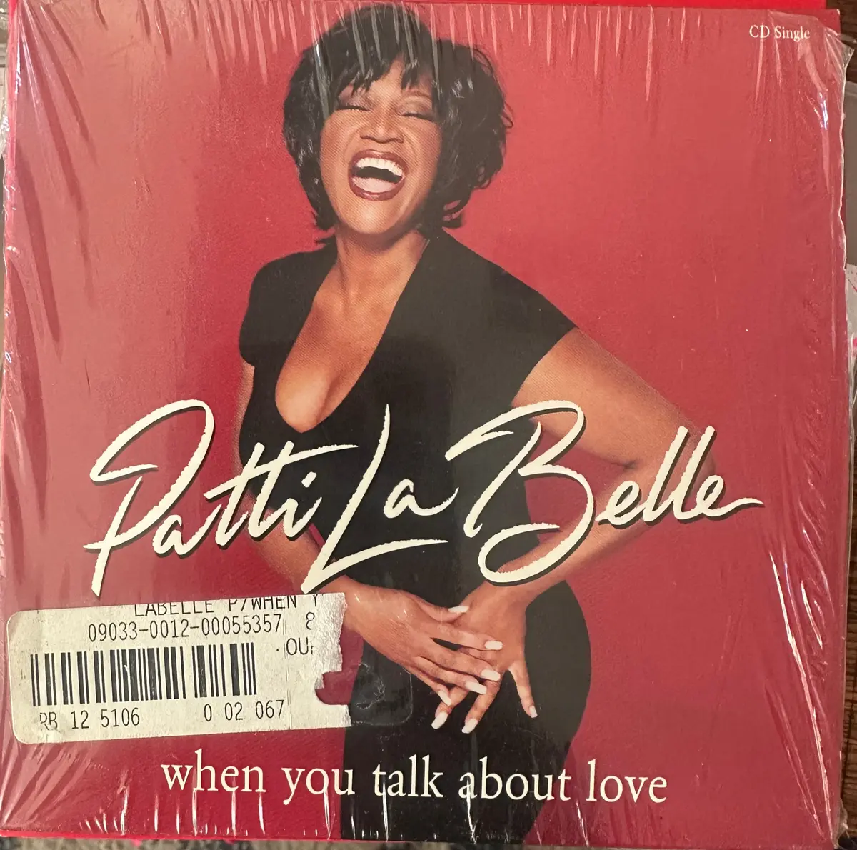 Patti Labelle - When You Talk About Love Cd Single Used 1