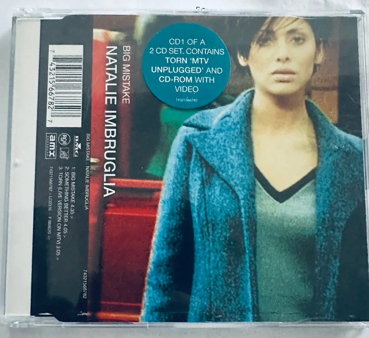 Natalie Imbruglia Big Mistake Import  Cd Single Cd1 . Used 1