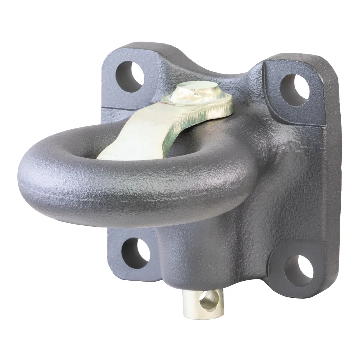 Curt 48661 Securelatch Flush-Mount Lunette Ring, 60,000 Lbs., 2-1/2-Inch I.D. 1
