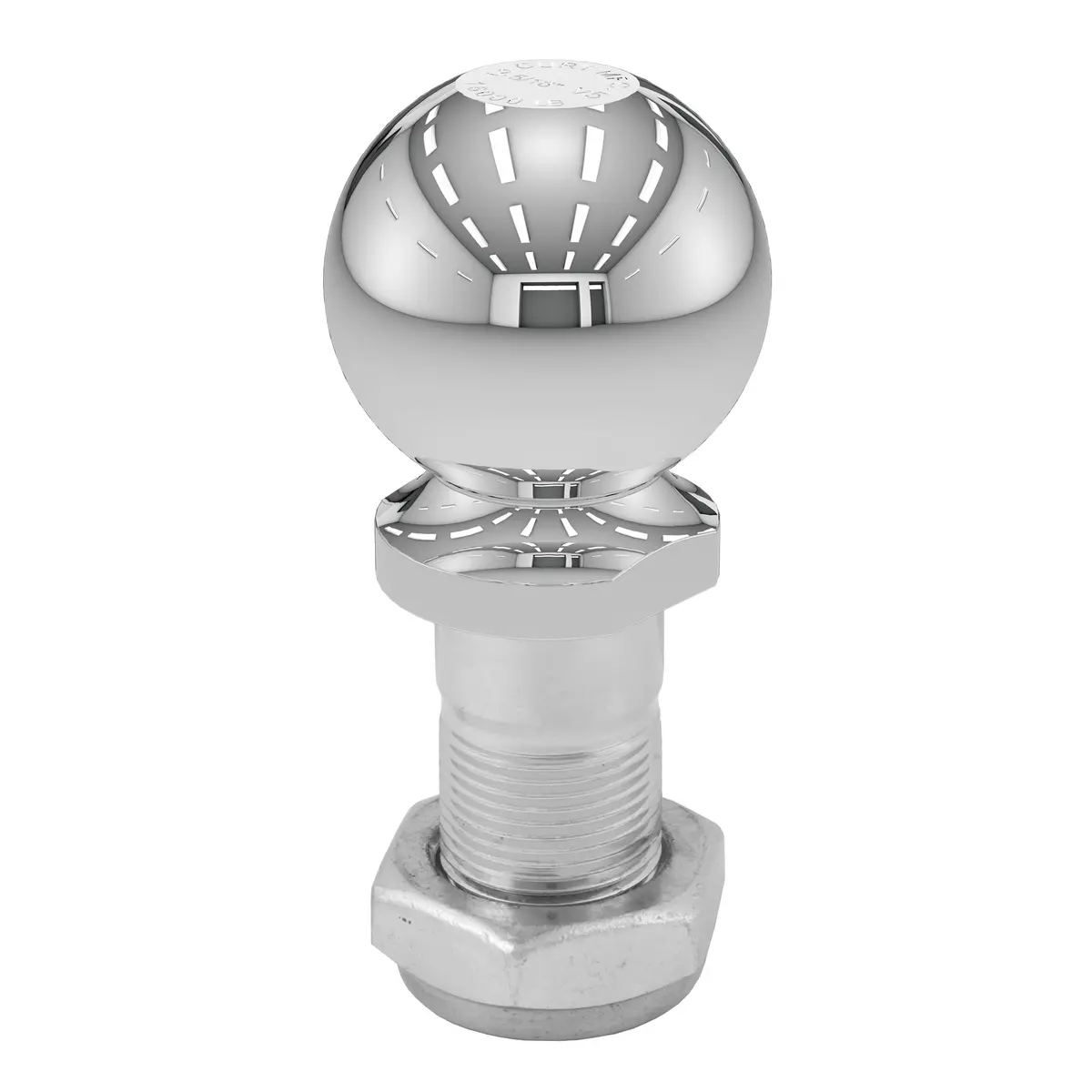 Curt 48830 Replacement 2-5/16-Inch Pintle Hitch Ball, 16,000 Lbs. Ball Capacity, 1-1/4-Inch Shank Diameter 1
