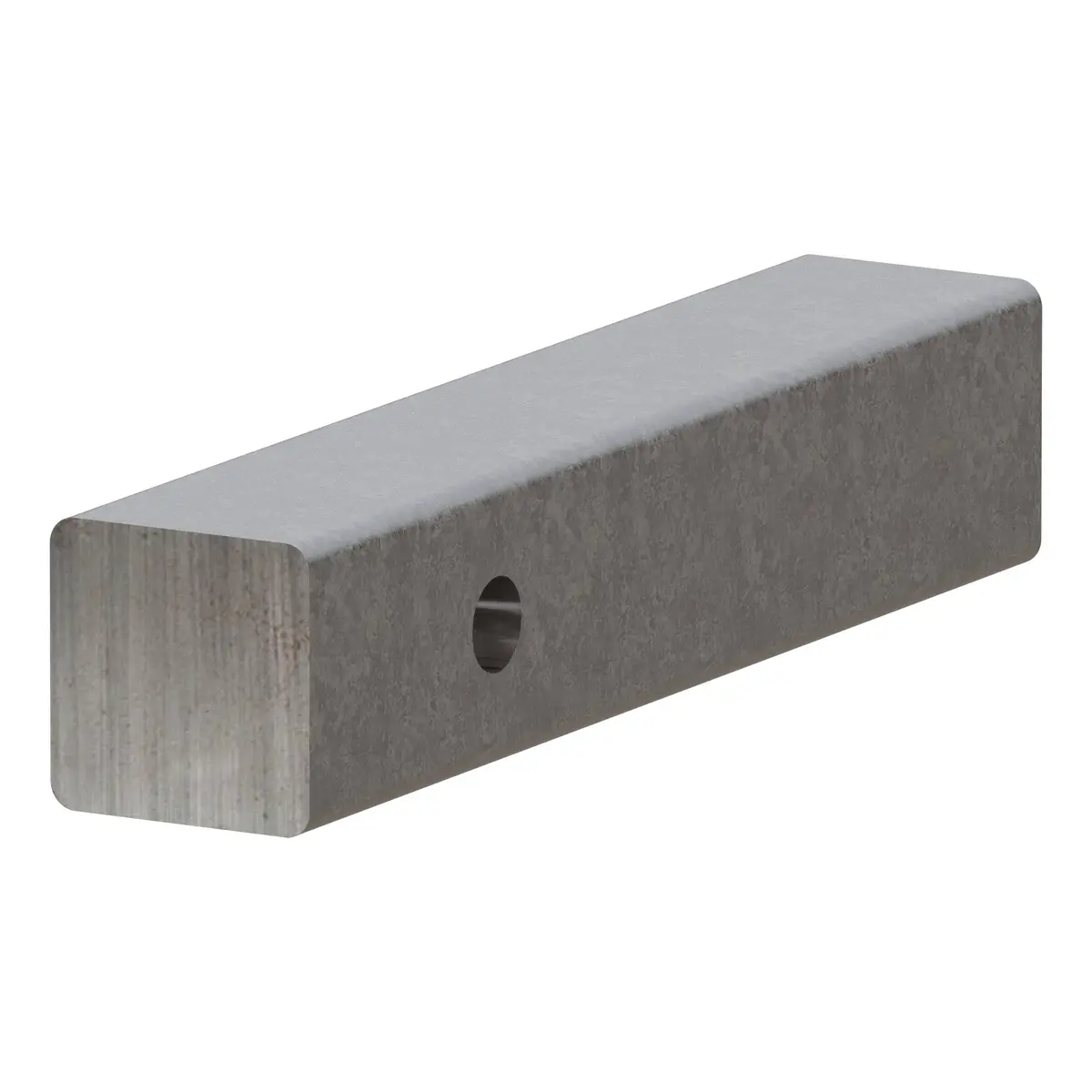 Curt 49529 2-Inch X 10-Inch Weld-On Raw Steel Trailer Hitch Bar Shank 1