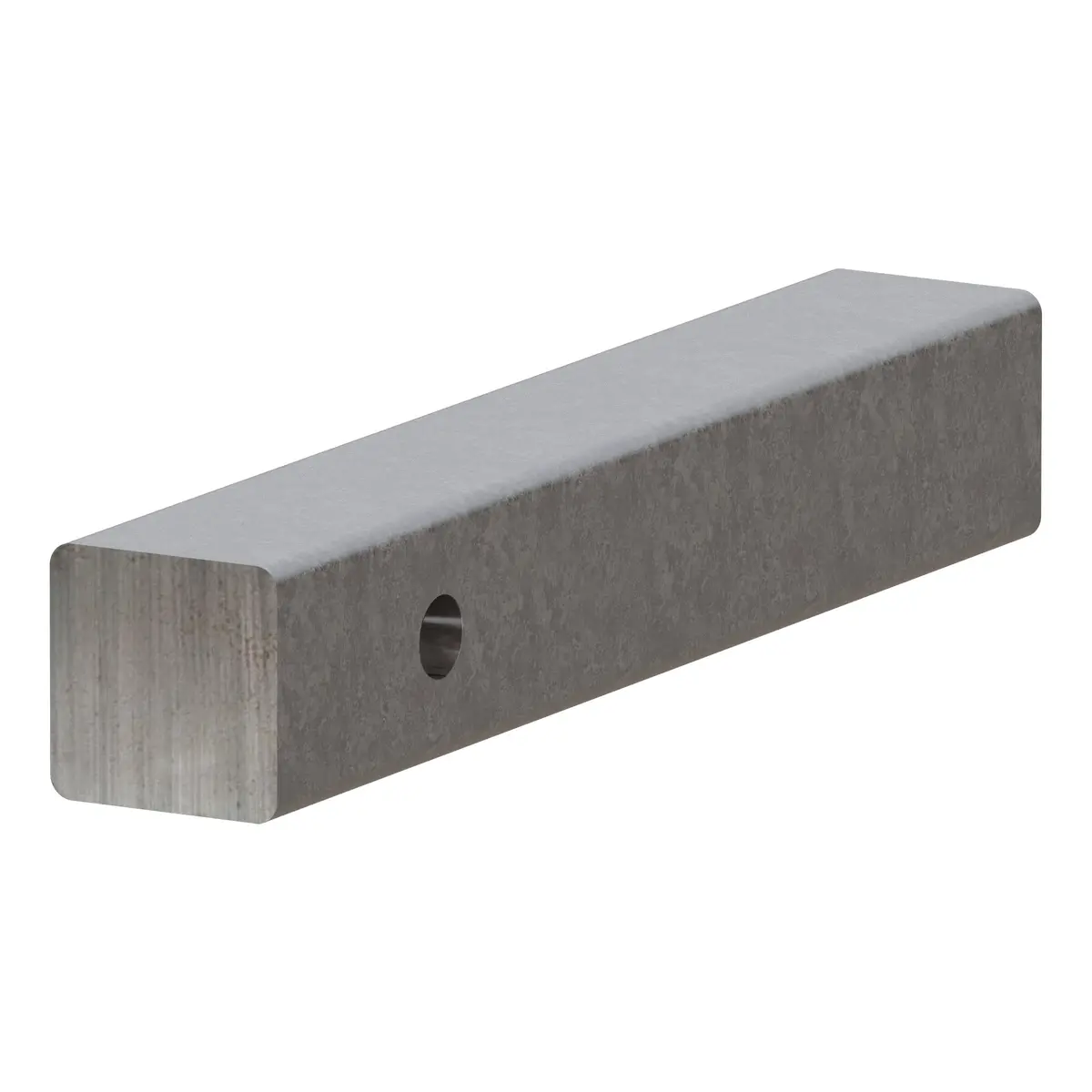 Curt 49530 2-Inch X 12-Inch Weld-On Raw Steel Trailer Hitch Bar Shank 1