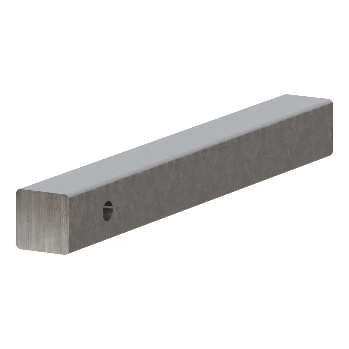 Curt 49533 2-Inch X 18-Inch Weld-On Raw Steel Trailer Hitch Bar Shank 1